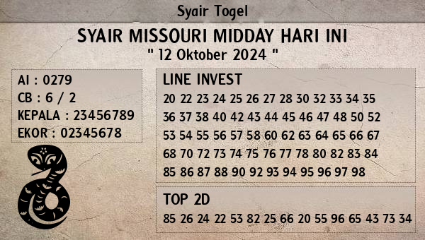 Prediksi Missouri Midday