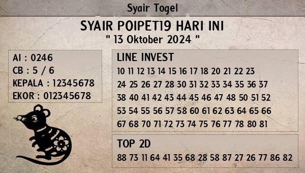 Prediksi Poipet19