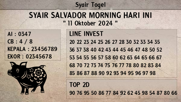 Prediksi Salvador Morning