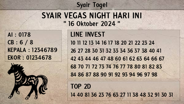 Prediksi Vegas Night